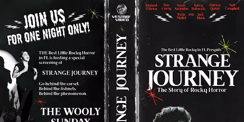 Sun. 09.20 - Screening of  "Strange Journey: The Story of Rocky Horror"