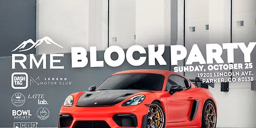RME Block Party Car Meet