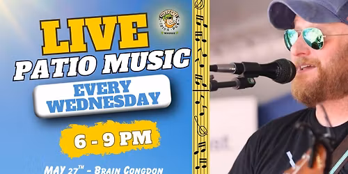 Brian Congdon LIVE on the PATIO at Mickey's Irish Pub