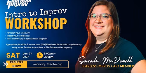 Intro to Improv Workshop w\/ Sarah McDowell