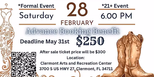 Minneola Charter Boot and Ball Gowns Gala