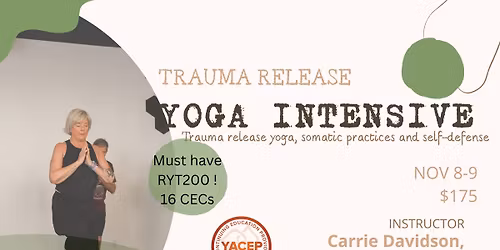 Trauma Release Yoga Intensive
