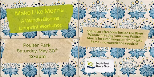 Make Like Morris - A Wandle Blooms Linoprint Workshop