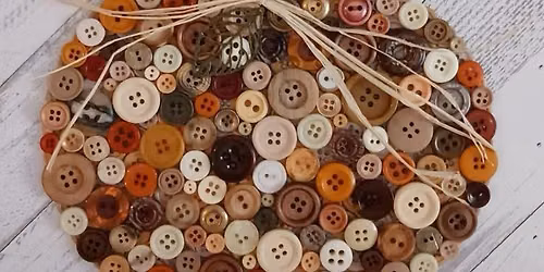 Creation Station - Button Pumpkins