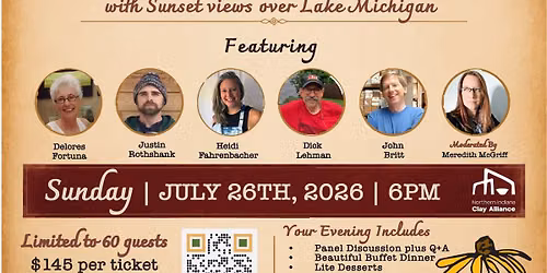 Clay, Community + Place | A Panel Discussion at the Historic Dunes Pavillion