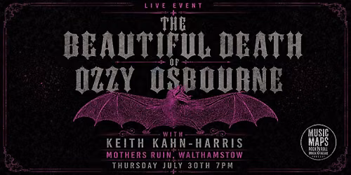 THE BEAUTIFUL DEATH OF OZZY OSBOURNE - with Keith Kahn-Harris