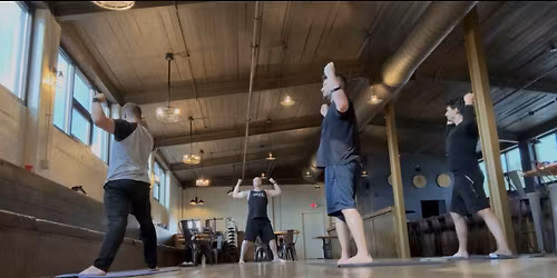 DDP Yoga at Wooden Cask Brewing Company