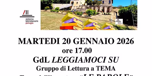 Gruppo di Lettura a tema LEGGIAMOCI SU
