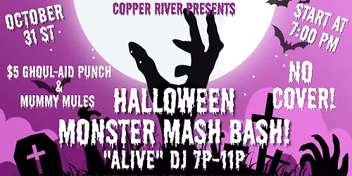 Halloween Monster Mash Bash!