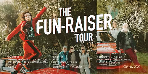 Waiheke Island Fun-Raiser Tour with Albi & The Wolves