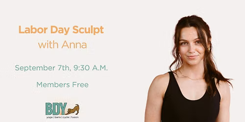 Labor Day Sculpt Pop-Up with Anna