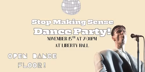 Stop Making Sense Screening + Dance Party