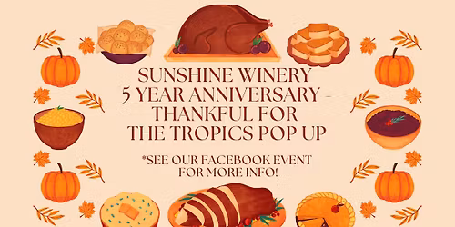 Thankful For The Tropics POP UP