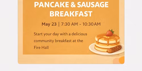 Pancake & Sausage Breakfast