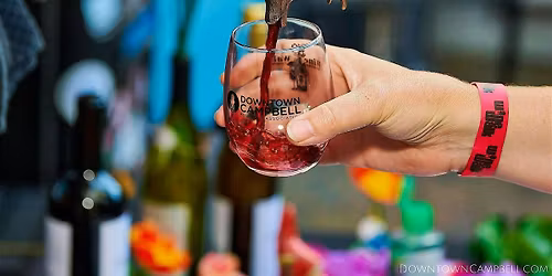 Spring Wine Walk in Downtown Campbell