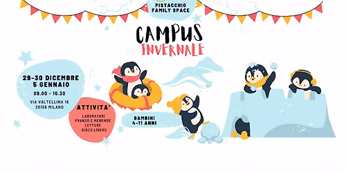 CAMPUS INVERNALE PER BAMBINI 4-11 ANNI