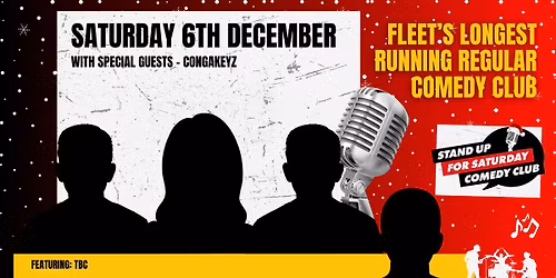 Christmas Stand Up for Saturday Comedy Club