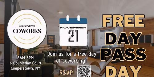 November Free Day Pass Day