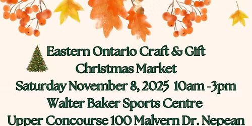 Eastern Ontario Craft & Gift Christmas Market