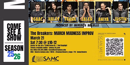 The Breakers: MARCH MADNESS IMPROV
