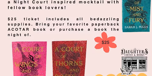 ACOTAR Book Bedazzling Night!