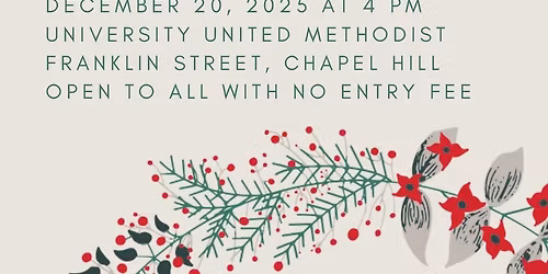 NCBCGC Holiday Concert