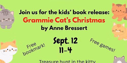 Meet the author! Book signing event!!!