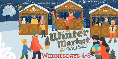 Winter Market & Music: S\u2019mores w. Santa, Shopping, Festivities!