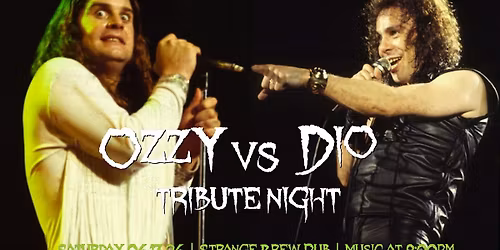 Ozzy vs Dio tribute night