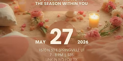 Utah County Spring Goddess Circle