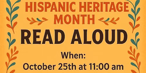 Hispanic Heritage Month Read Aloud