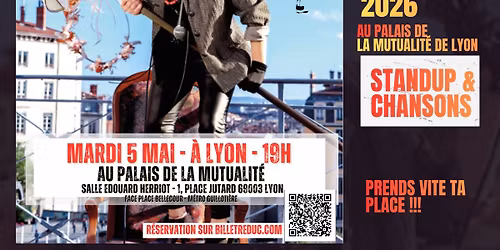 Spectacle \u00ab GR\u00c2CE (de) KELLY \u00bb \u00e0 Lyon le 5 mai