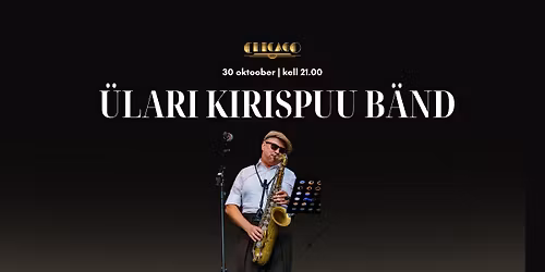 30.10 Rock n Roll Thursday: \u00dclari Kirsipuu Band LIVE @Chicago 1933