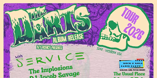 One Night Return of Dirty R&R: The Darts (Album Release Show), Service, The Implosions 5\/27\/2026