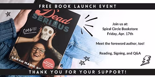 Dead Serious | Official Book Launch Event - FREE