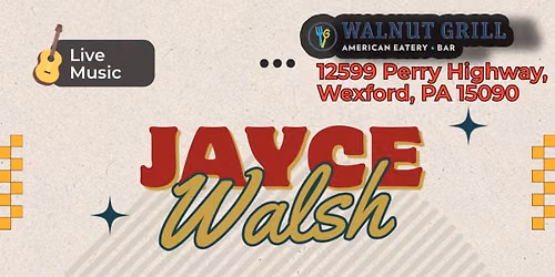 Live at the walnut grill Wexford!