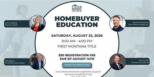 Homebuyer Education - August 2026