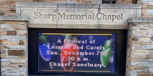 A Festival of Lessons and Carols