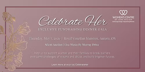 Celebrate Her Fundraising Dinner Gala