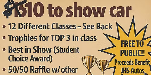 JHS Anual-ish Car Show