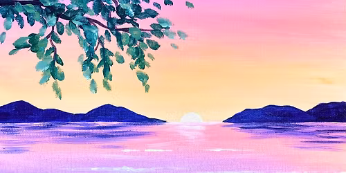 Sip & Paint at Blossom's of Wells, Wells - "Mallorcan Glow"