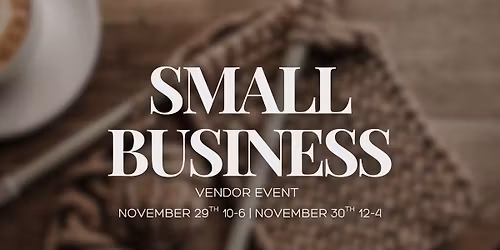 Small Business Vendor Market