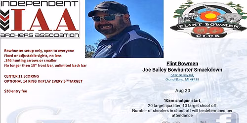 Flint Bowmen Joe Bailey Bowhunter Smackdown