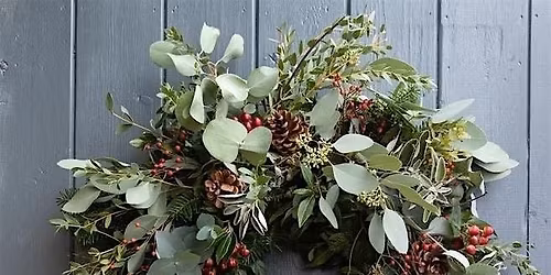 Festive wreath making workshop