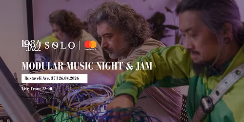 Modular Music Night & Jam Session at @1984