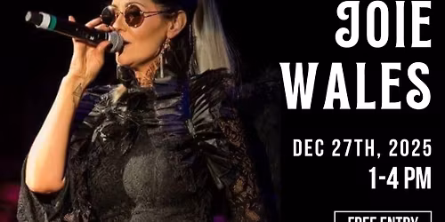 Joie Wales live at PJ\u2019s