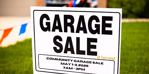 Harvest Community Garage Sale
