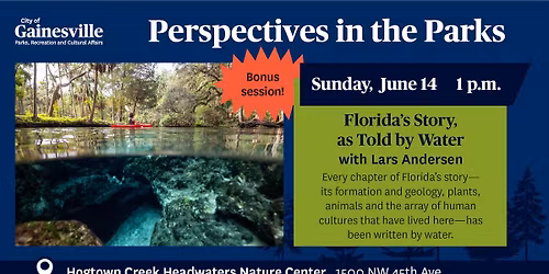 Florida\u2019s Story, as Told by Water (Perspectives in the Parks)