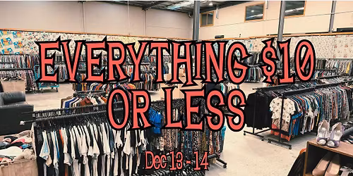 RetroStar $10 or Less Warehouse Sale December!