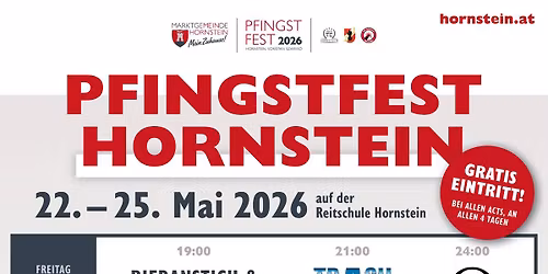 Pfingstfest Hornstein 2026